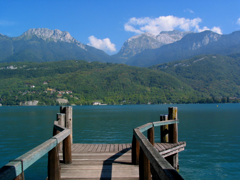 Lac dAnnecy near Duingt