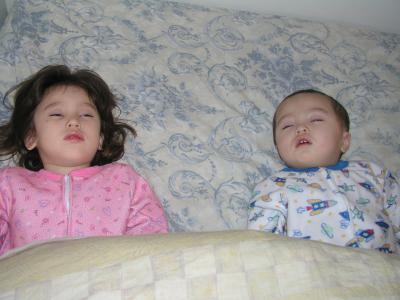 Sleeping kids
