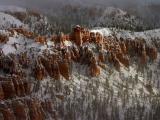 Spotlit Hoodoos with Mist