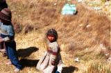 Little girl on altiplano