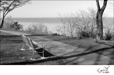 Lake Michigan Park in Illinois