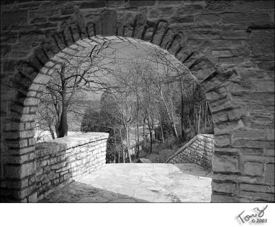 Stone Arch - Lake Michigan Park in Illinois