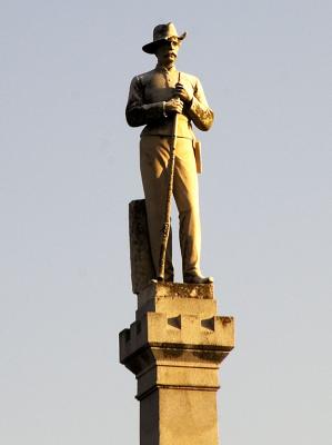 Confederate soldier memorial