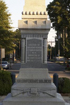 Confererate soldier memorial III
