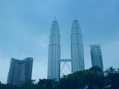 Petronas Twin Tower from the park..