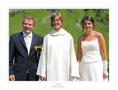 Frau Pfarrer mit Bettina und Andreas