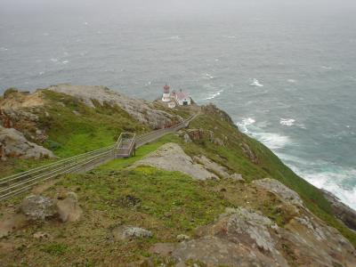 The Point Reyes lighthouse