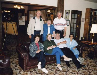 Resting in Lobby of The Lodge