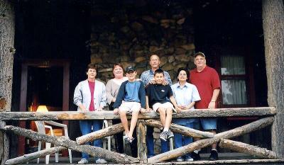 Hall Family Reunion July 2002 at Cloudcroft N.M.