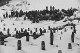 Winter funeral