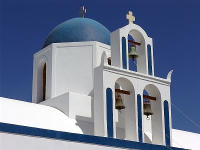 Kirche in Santorini