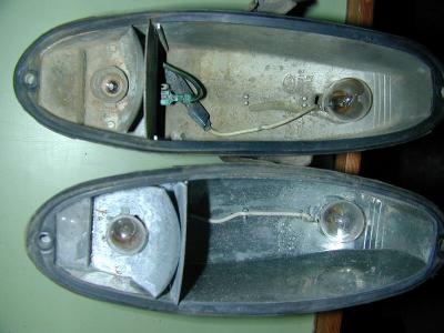 914-6 Euro Turn-Signal Housings, Fronts, Dual Bulbs - Set 1