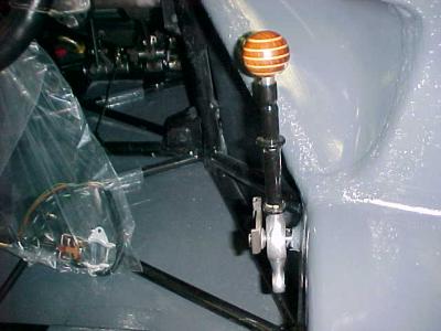 Rear view of the shifter, There are 14 parts to this assy.
