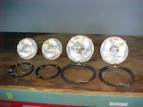 Set of Orginal CIBIE headlights with retaining rings