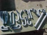 Set of headers sandblasted and heat painted ready to install