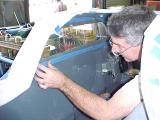 Kent fitting the rear window