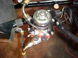 Showing the left BOSCH fuel pump mounted in chassis THANKS to Wolfgang from Bosch for the pumps