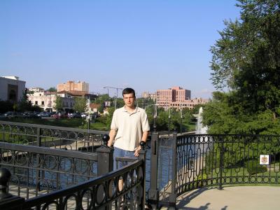 Me at the Plaza - a cool european-style district