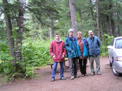 on the campground