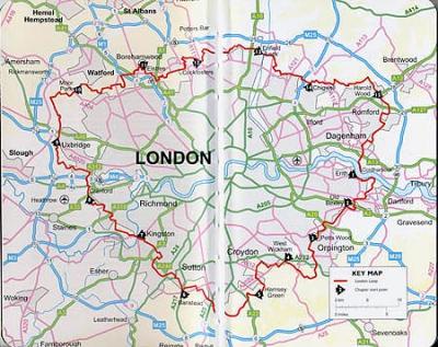 London Loop route