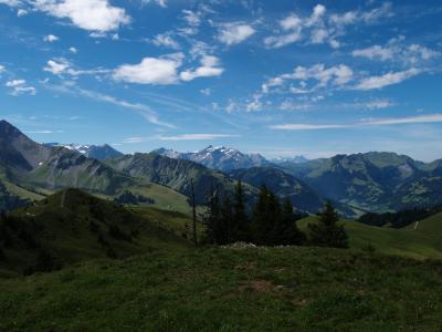 Oberland from Rinderberg