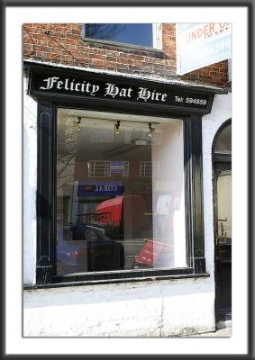 13.03.2004<br> Felicity Hat Hire