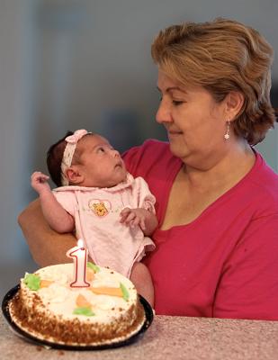 Michelle With Abuelita