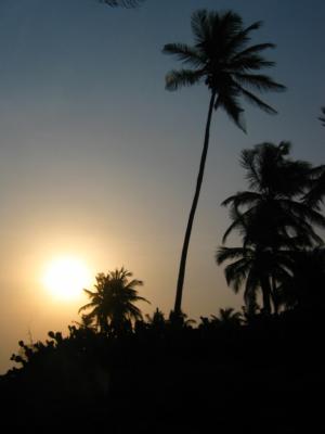 Benin sunset