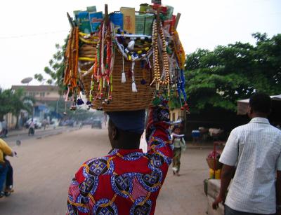 A basketful of stuff, Cotonou