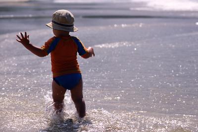 Wading