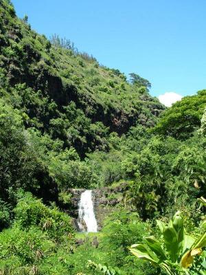 Waterfall at Waimea Valley