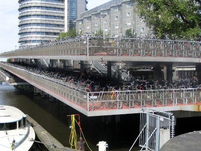 Cycling heaven - parking near Centraal Station