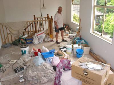 where did andrew put that sandpaper?