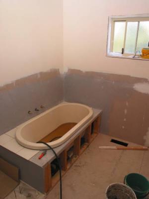 bath installed