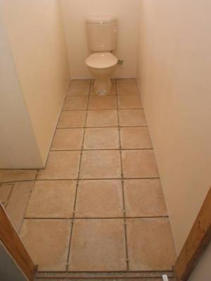 floor tiles done