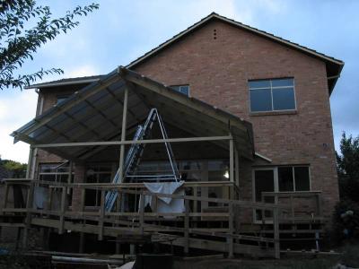 back of the house now