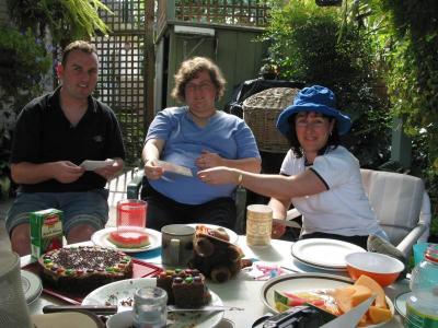 sharing photos