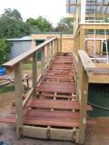 trial placement of ramp boards