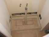 toilet vanity support