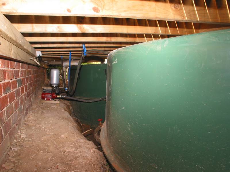 pump installed