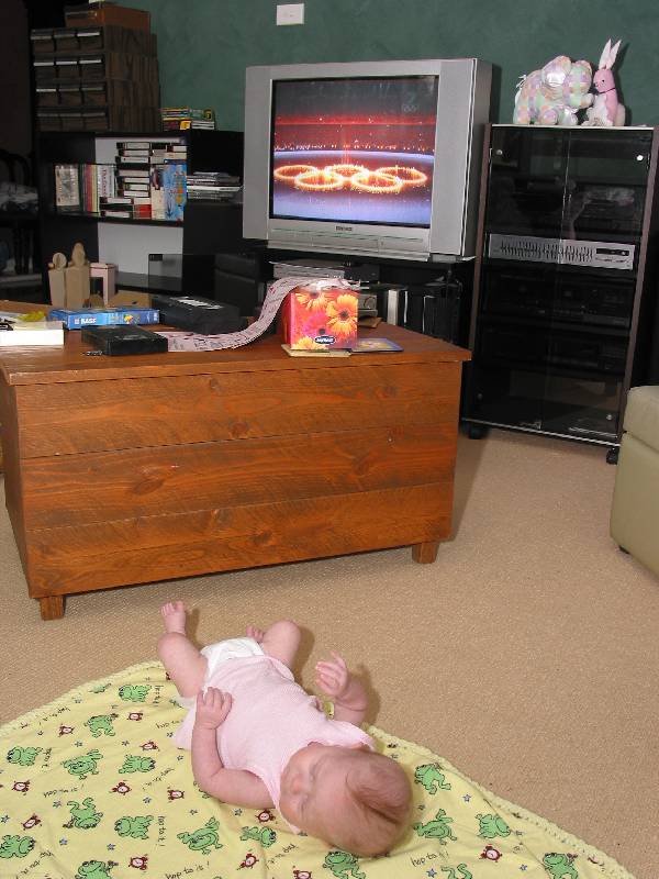 watching the opening ceremony (delayed coverage!)