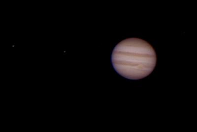Jupiter with Io and Europa