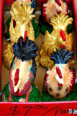Roosters in Pairs