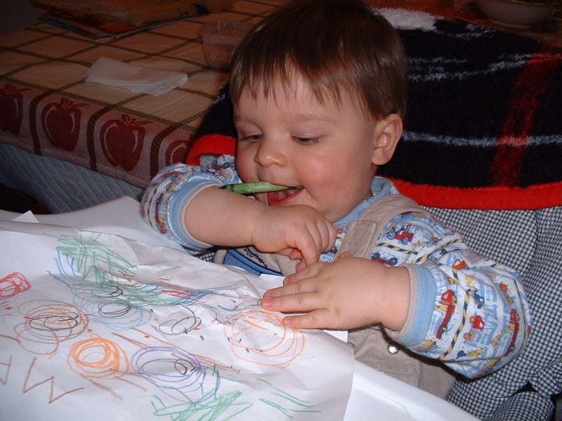 artist at work