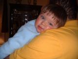Grammys cozy shoulder, Maxs new haircut