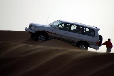 Another driver gets stuck