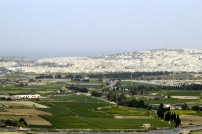 View north from Mdina