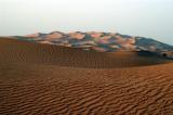 Tall dunes in the distance