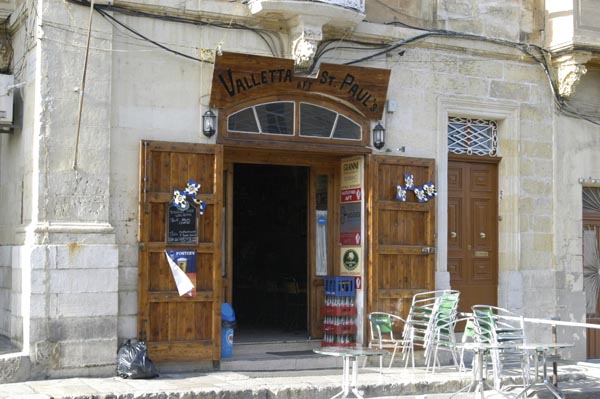 Pub in Valletta