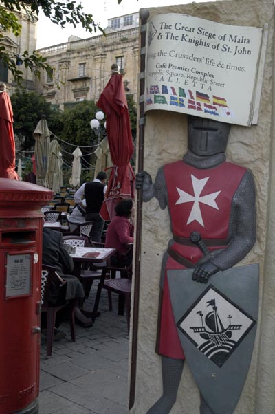 Ad for Knights of Malta tourist trap